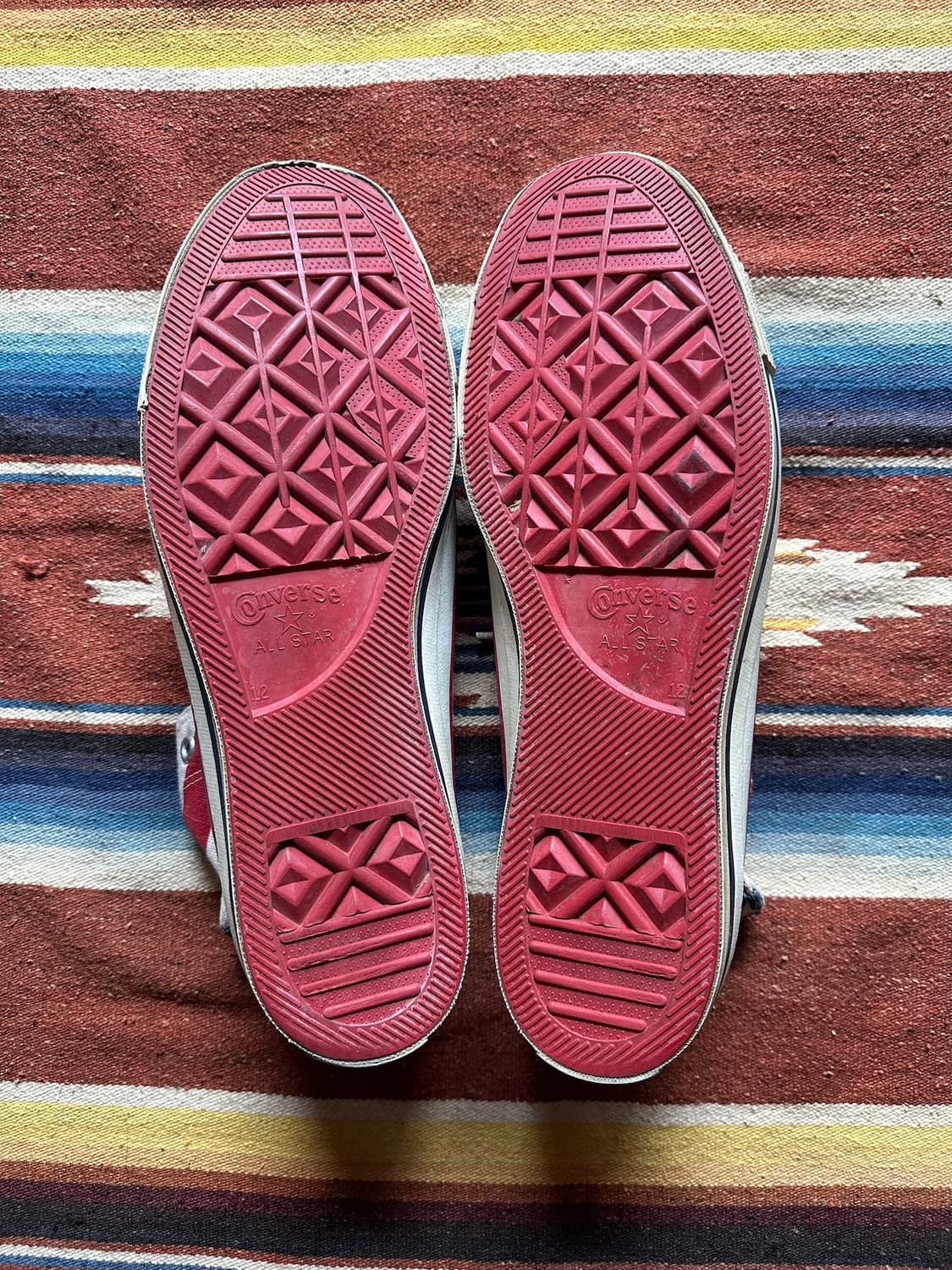 90s USA 빈티지 컨버스 성조기 척테일러 하이 상품이미지6