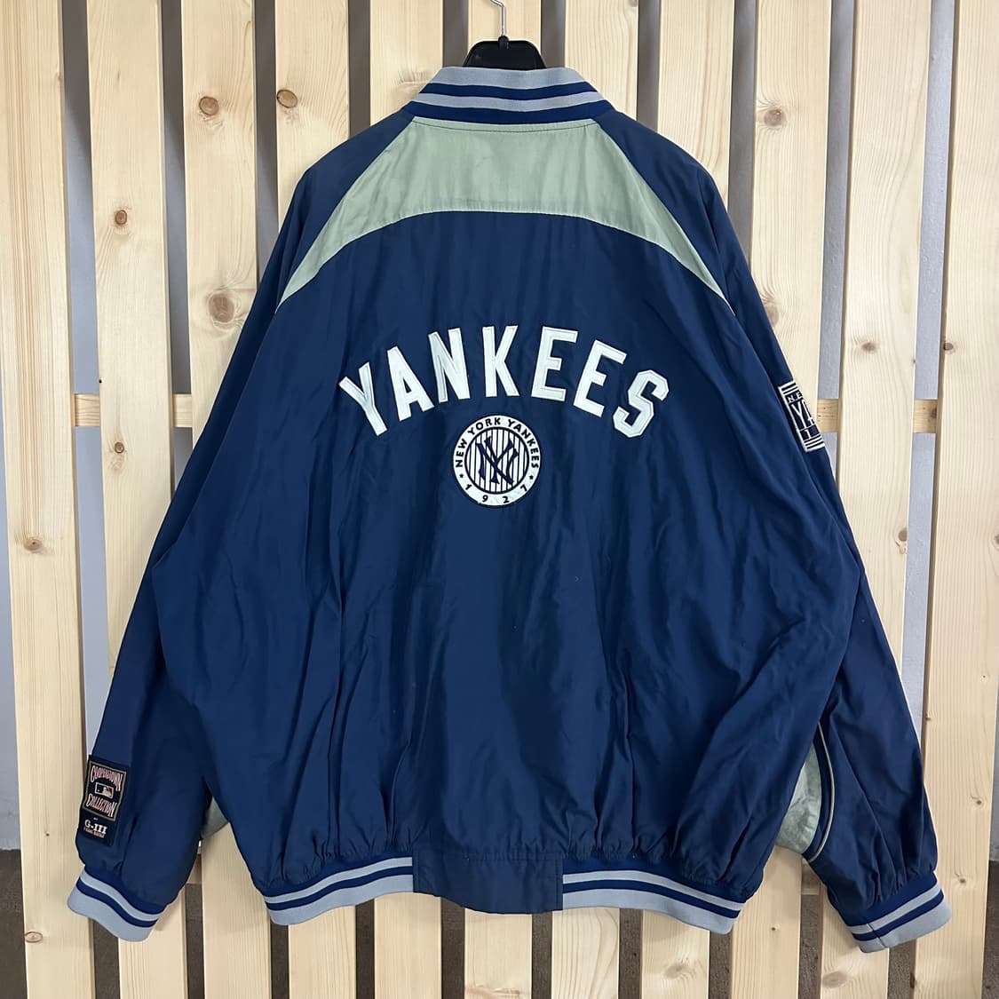 (2XL) MLB 쿠퍼스타운 뉴욕 양키스 스타디움 자켓 상품이미지1