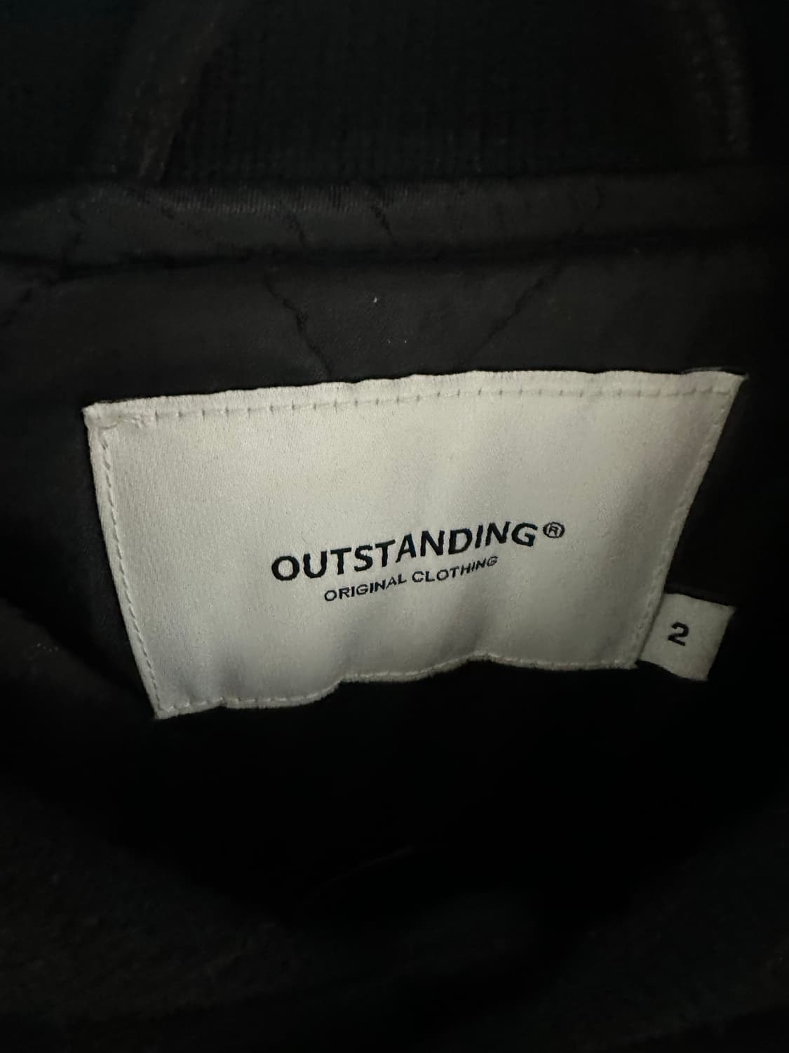 아웃스탠딩 가죽 바시티 스태디움 자켓 상품이미지2