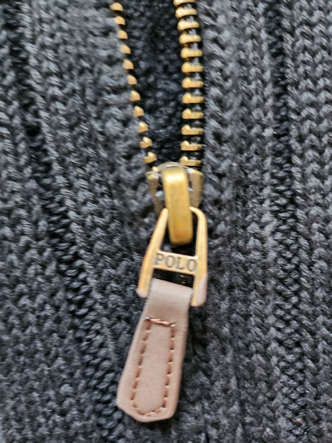 폴로 하프집업 케이블니트 (M 상품이미지7