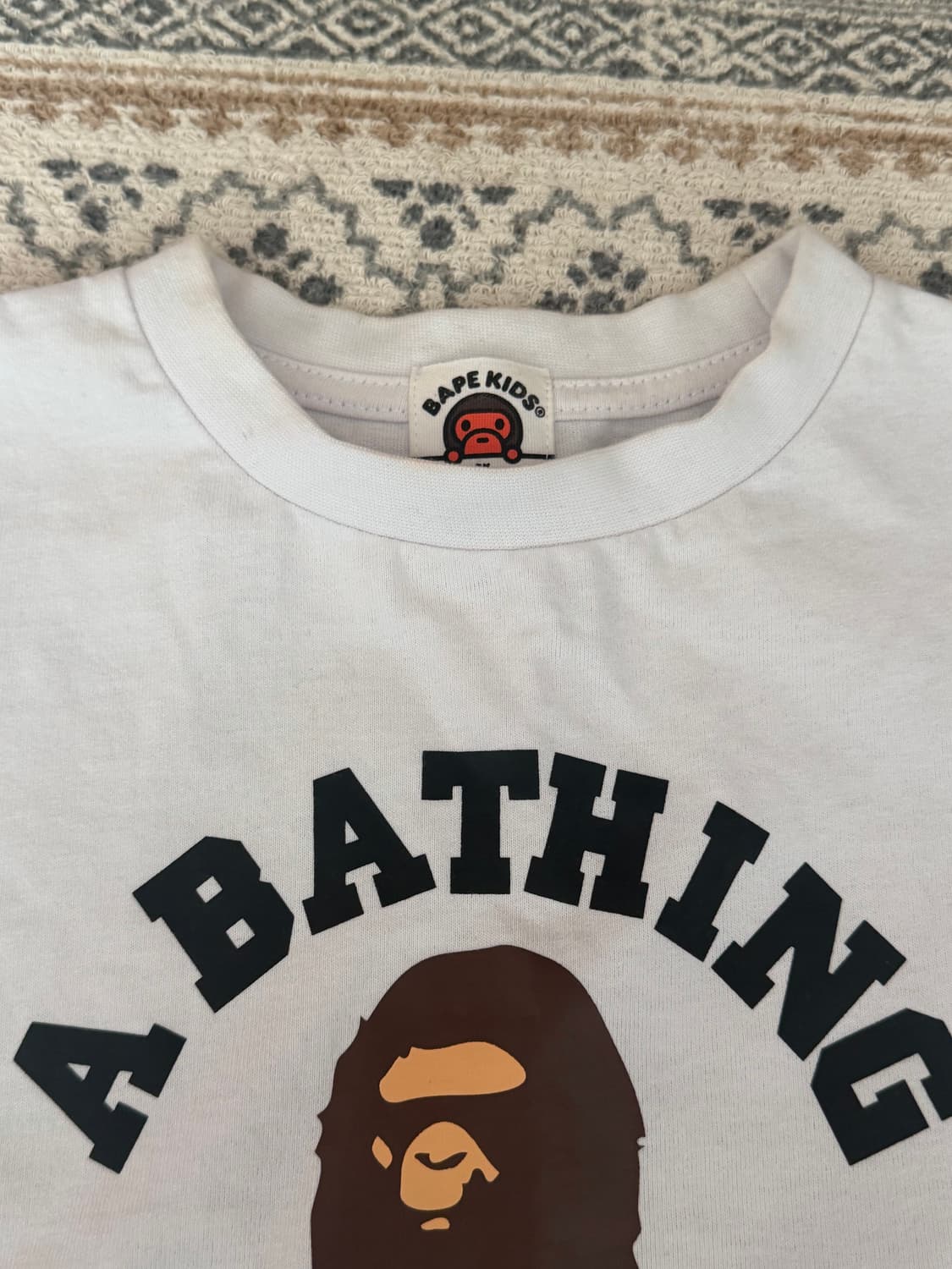 베이프 Bape 키즈 130 티셔츠 상품이미지2