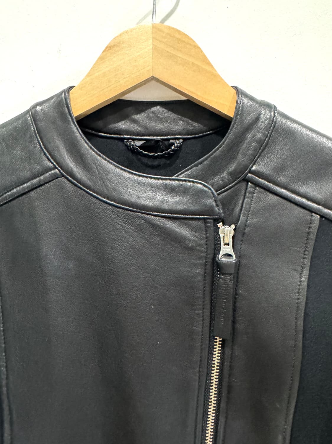 Mackage 여성 가죽 조끼 S 블랙 상품이미지3