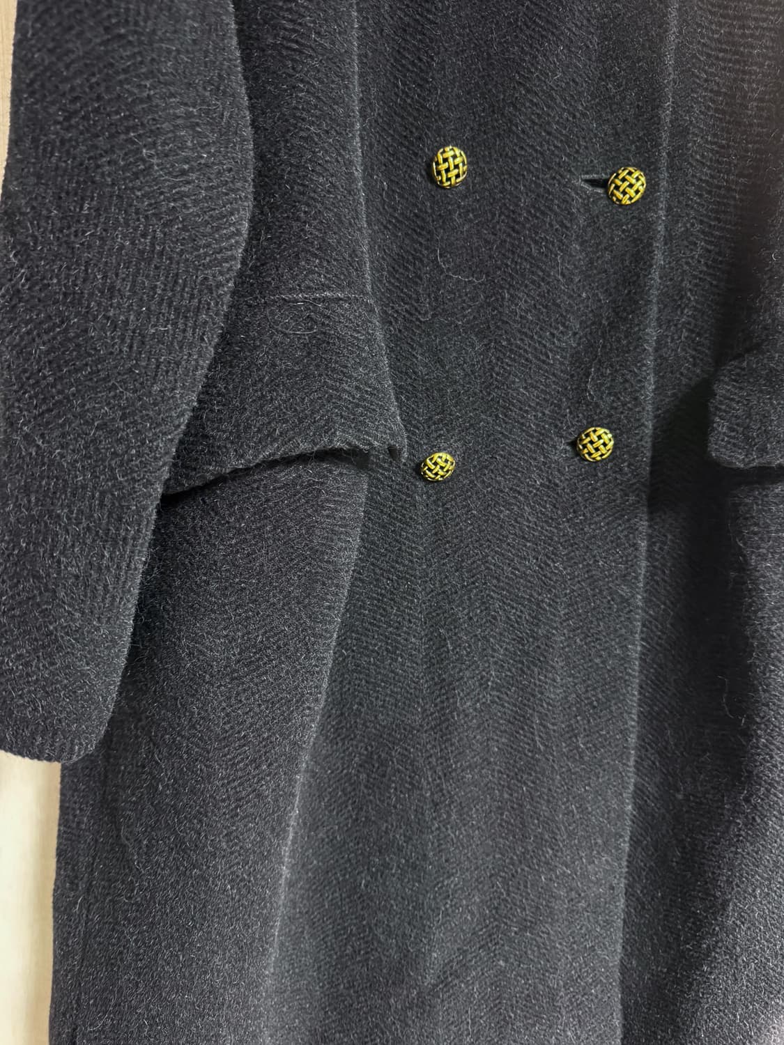 알파카 울 혼방 더블코트 상품이미지2