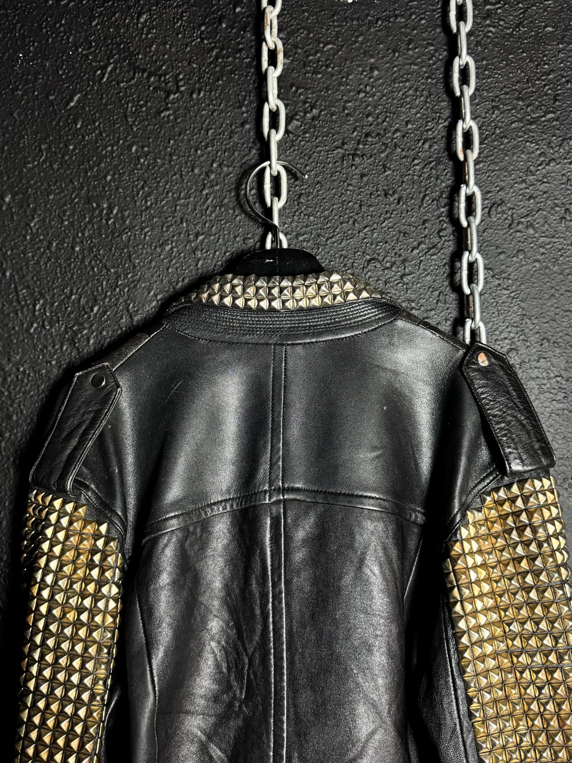 Z. VARGAS – Stud Leather Riders Jacket   상품이미지7