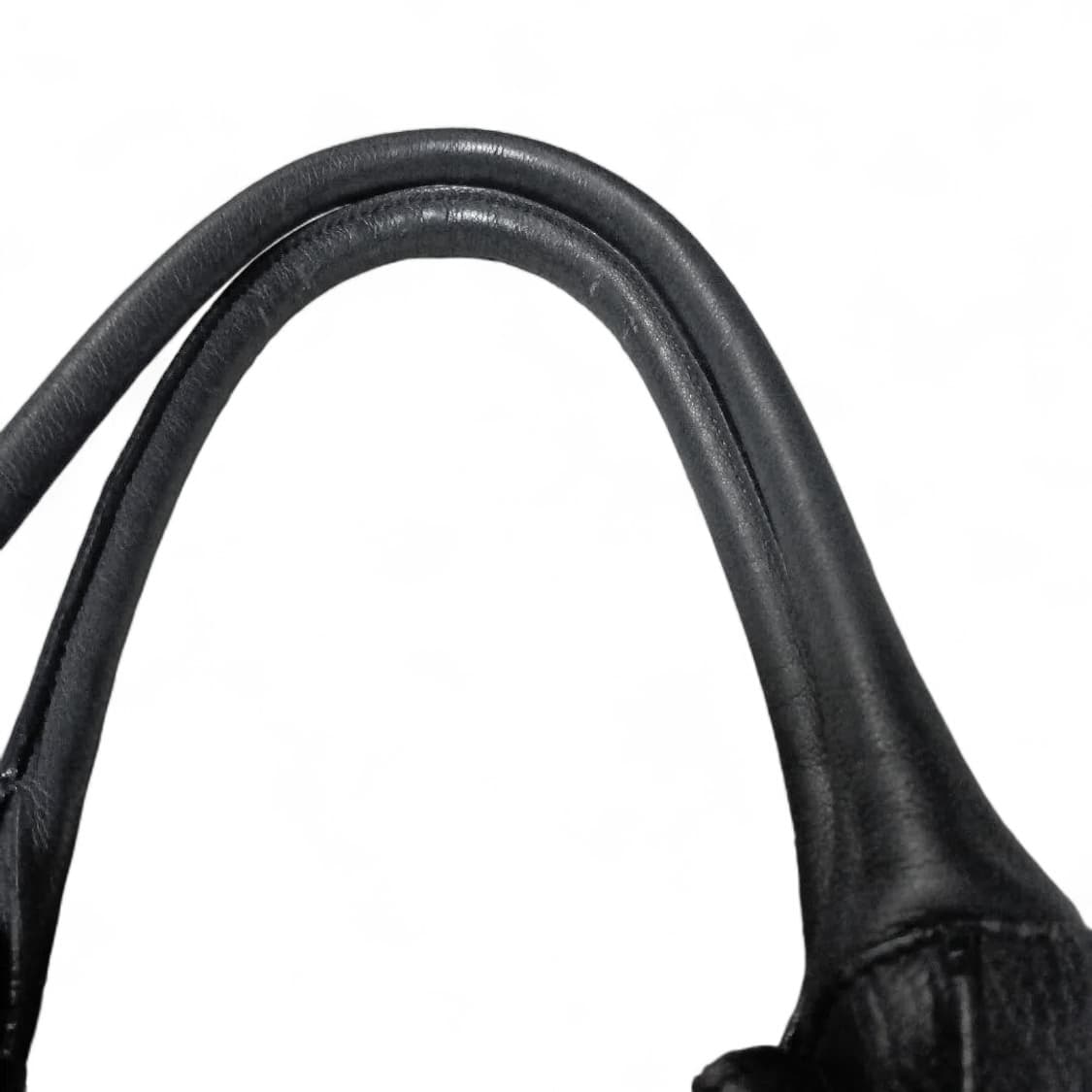 루포 바르셀로나 레더 프릴 보스톤 토트백 꼼데 스타일 상품이미지9