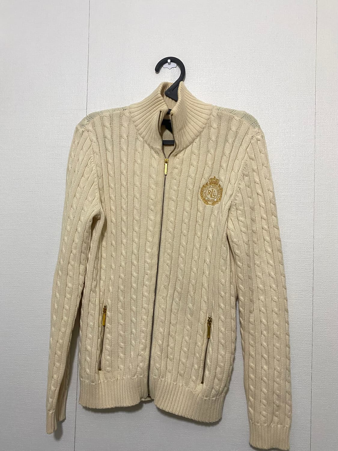 폴로 랄프로렌 케이블 니트 집업 가디건 상품이미지1