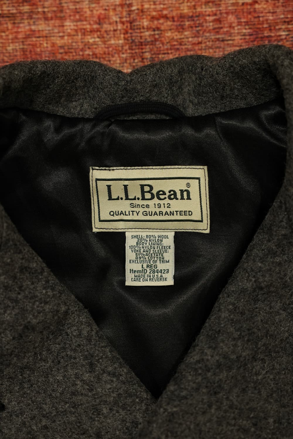 00s 빈티지 엘엘빈 피코트 판매 상품이미지4