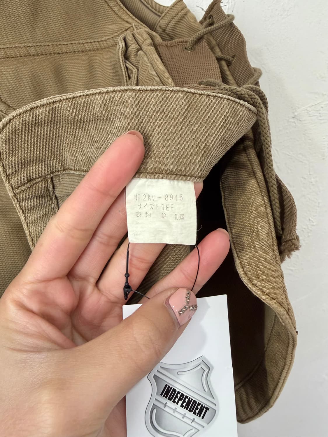 90s 히스테릭 글래머 ‘KINKY JEANS' M69 플락 베스트 상품이미지4