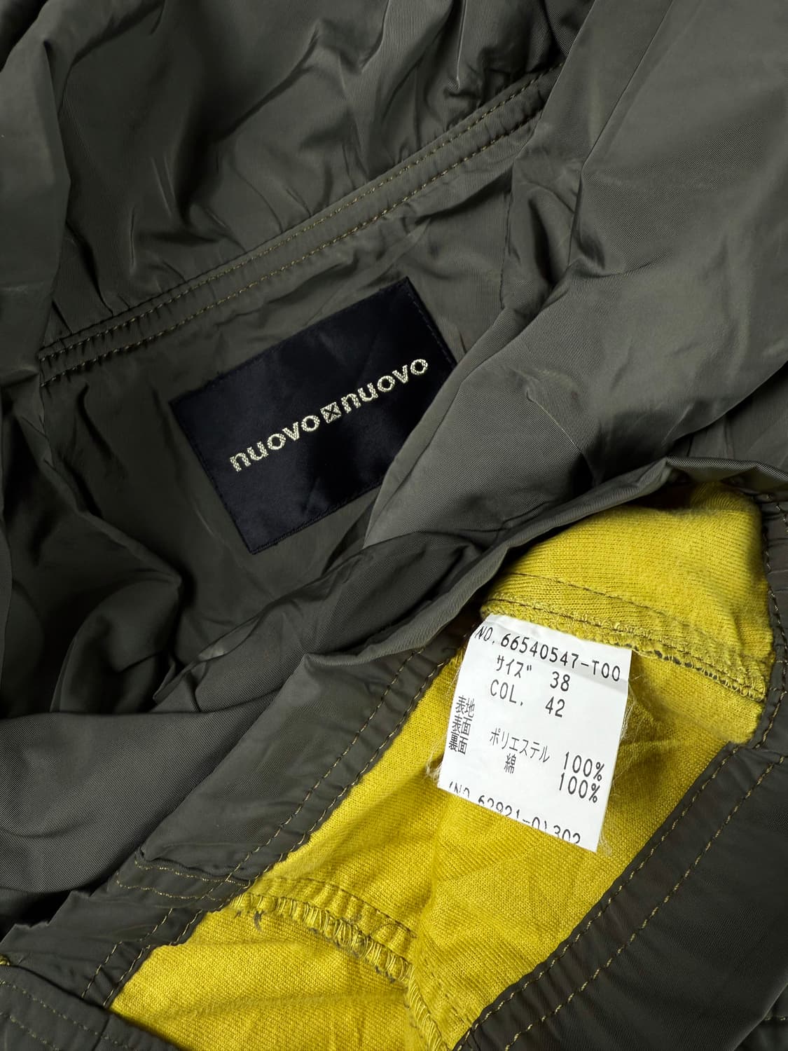 nuovo x nuovo 스티치 자켓 상품이미지6