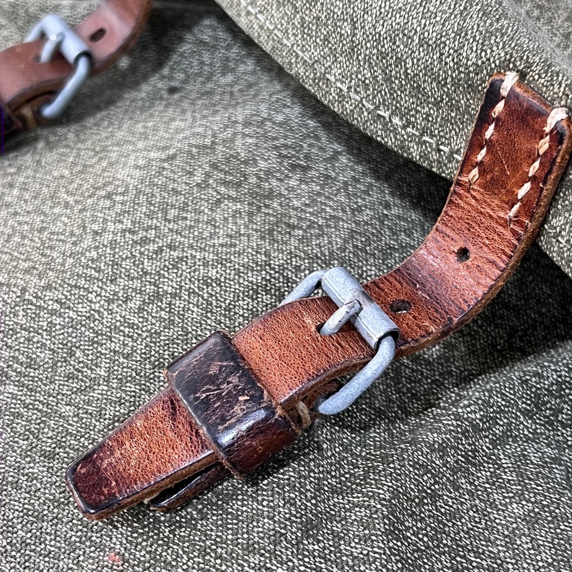 70s 스위스군 솔트앤페퍼 백팩 상품이미지4