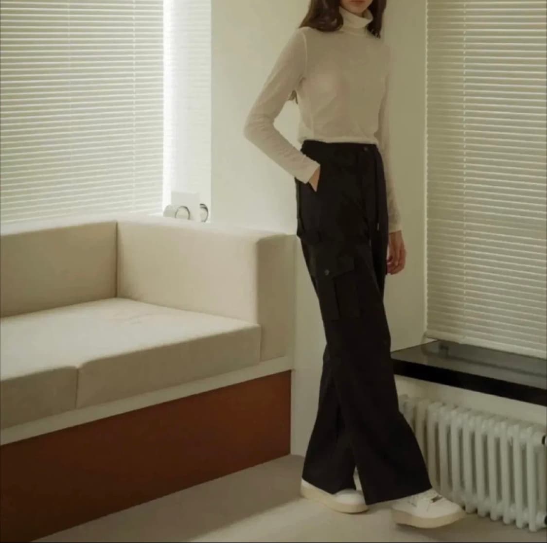 [미 시착 새 상품] 틸아이다이 울 터틀넥 상품이미지3