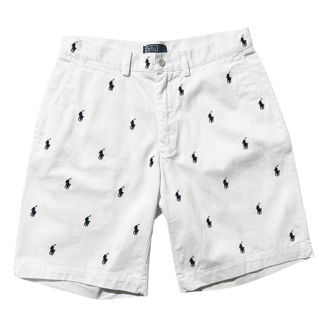 폴로 랄프로렌 멀티포니 엠브로이디드 하프 팬츠 반바지 상품이미지1