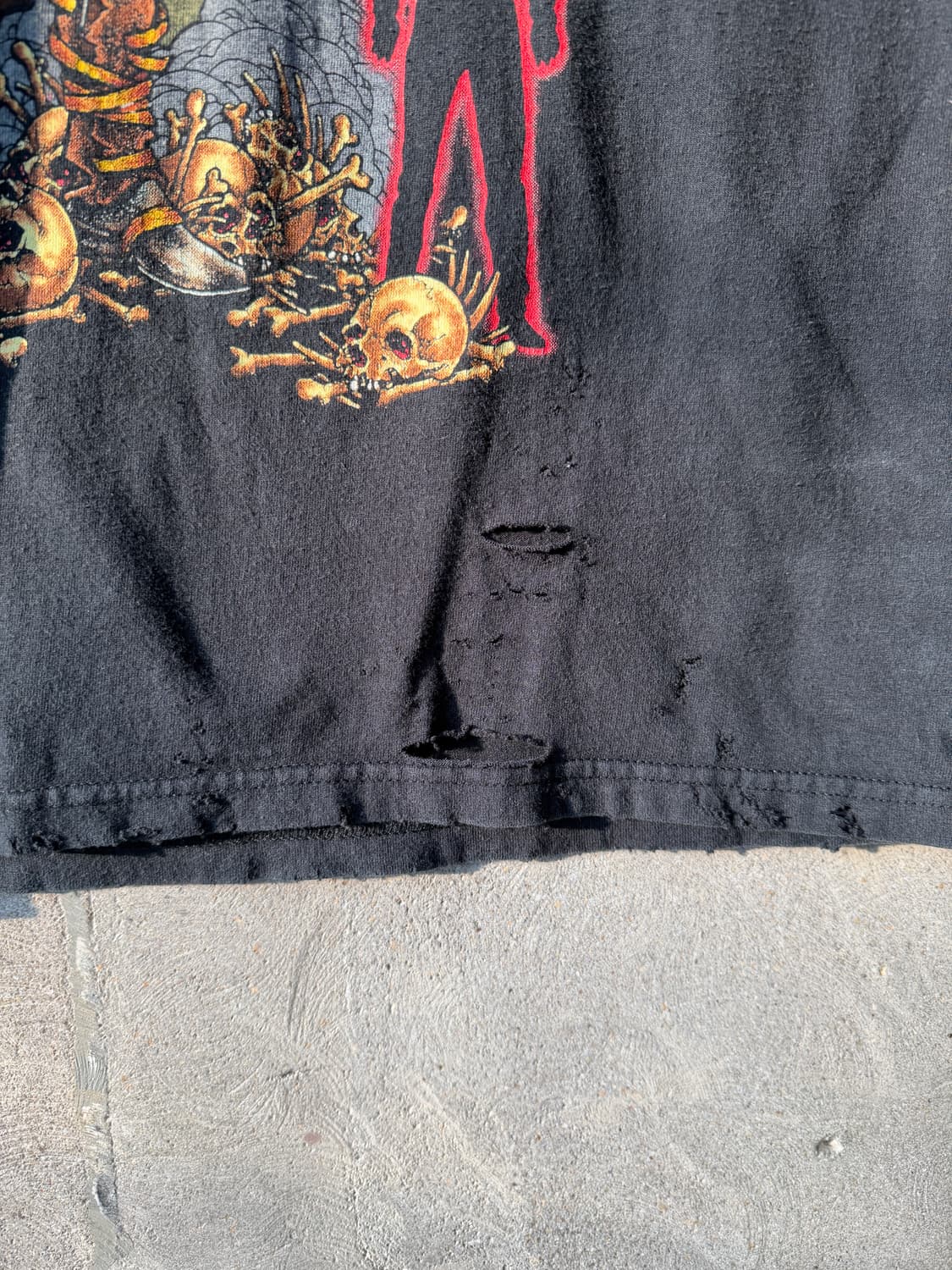 Vintage Metallica T-shirt Distressed 상품이미지8