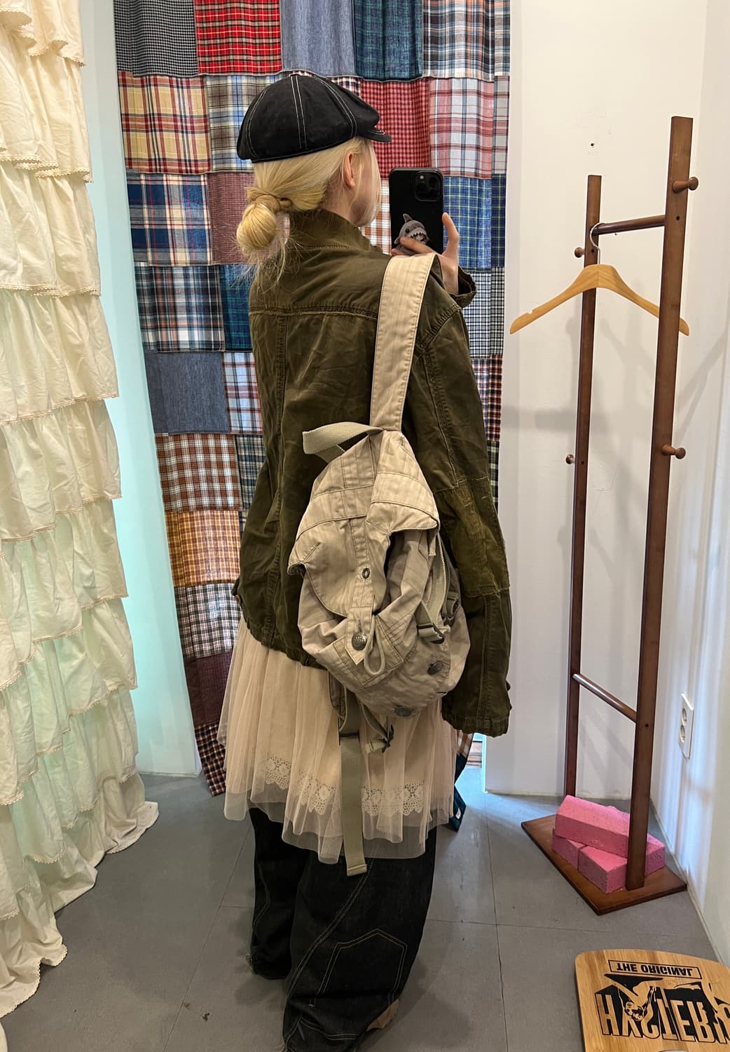 카키 카고 자켓  상품이미지5