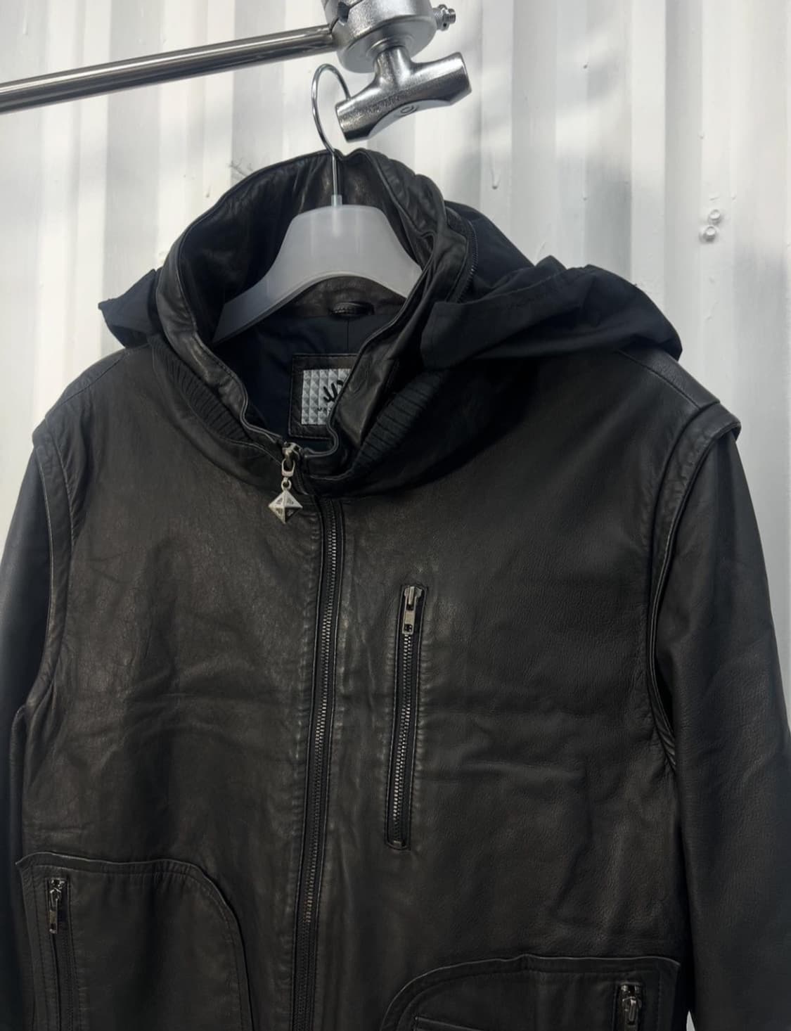 Lambskin hoodie jacket 상품이미지3