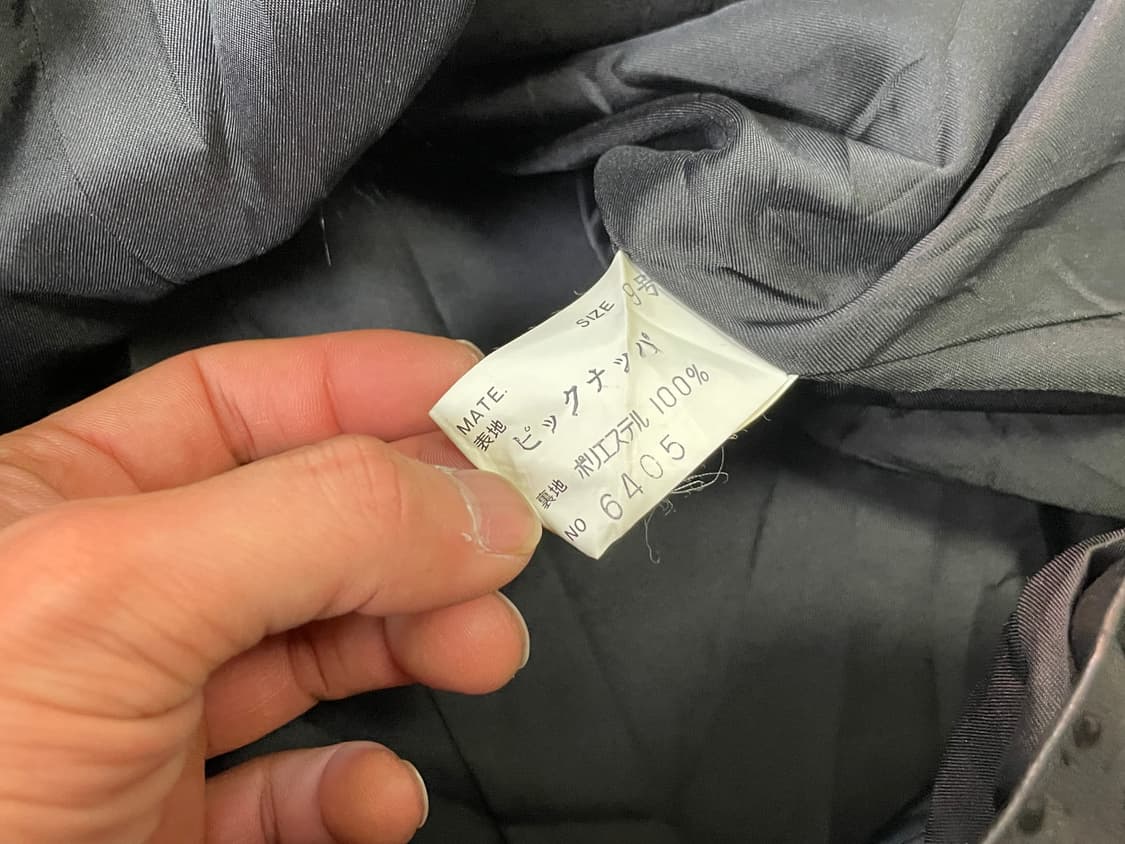 Georges 돈피 텍스처 위드 퍼카라 코트 J03352 상품이미지6