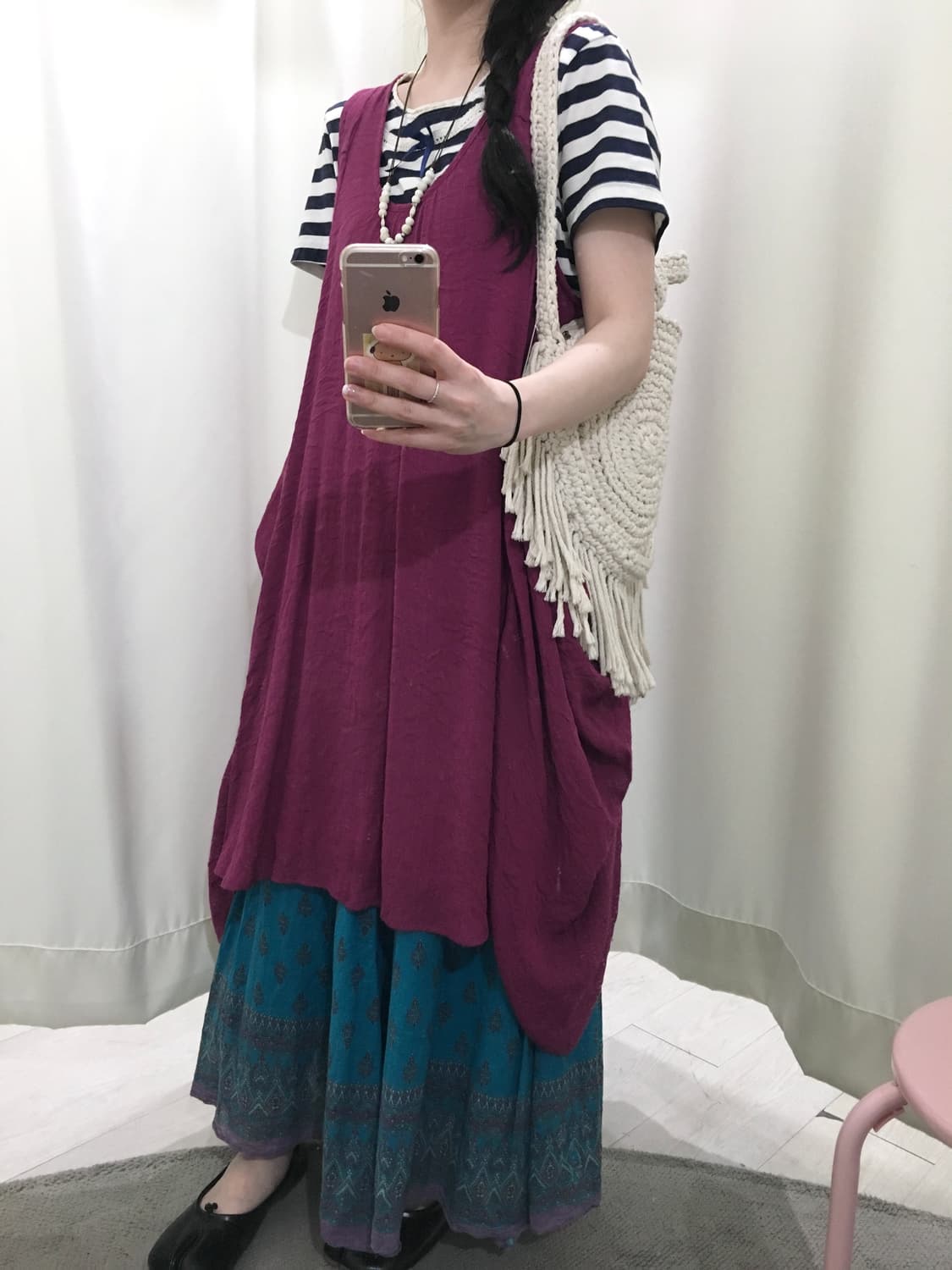 Sawako Hippie Skirt 상품이미지3