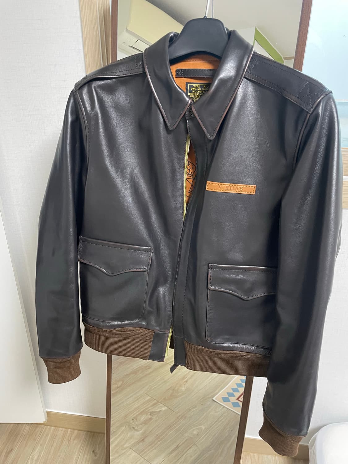 차심 말가죽 a2 자켓 상품이미지1