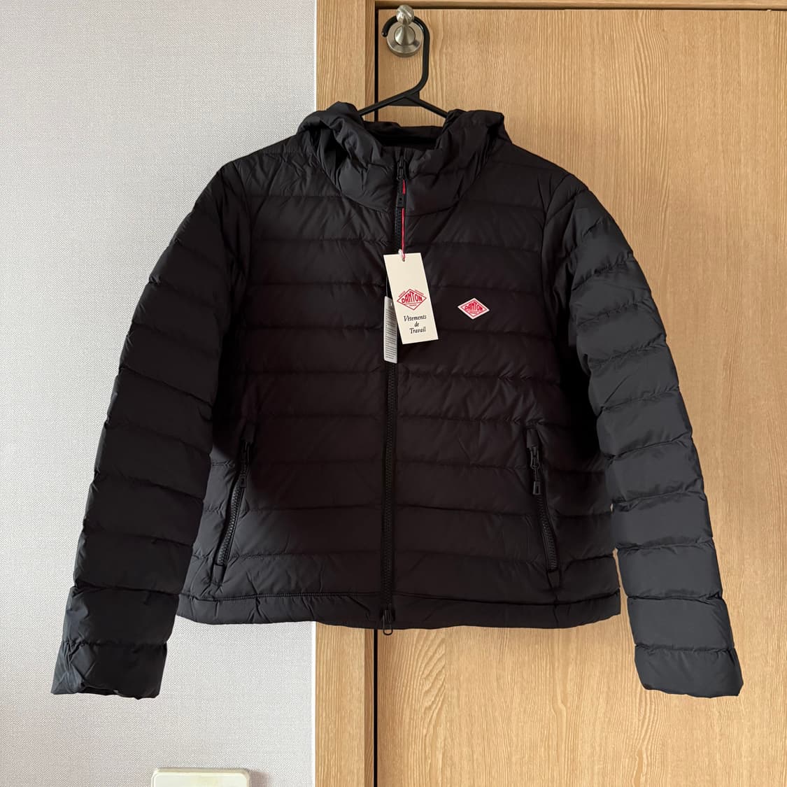 단톤 후디 자켓 블랙 M 상품이미지1