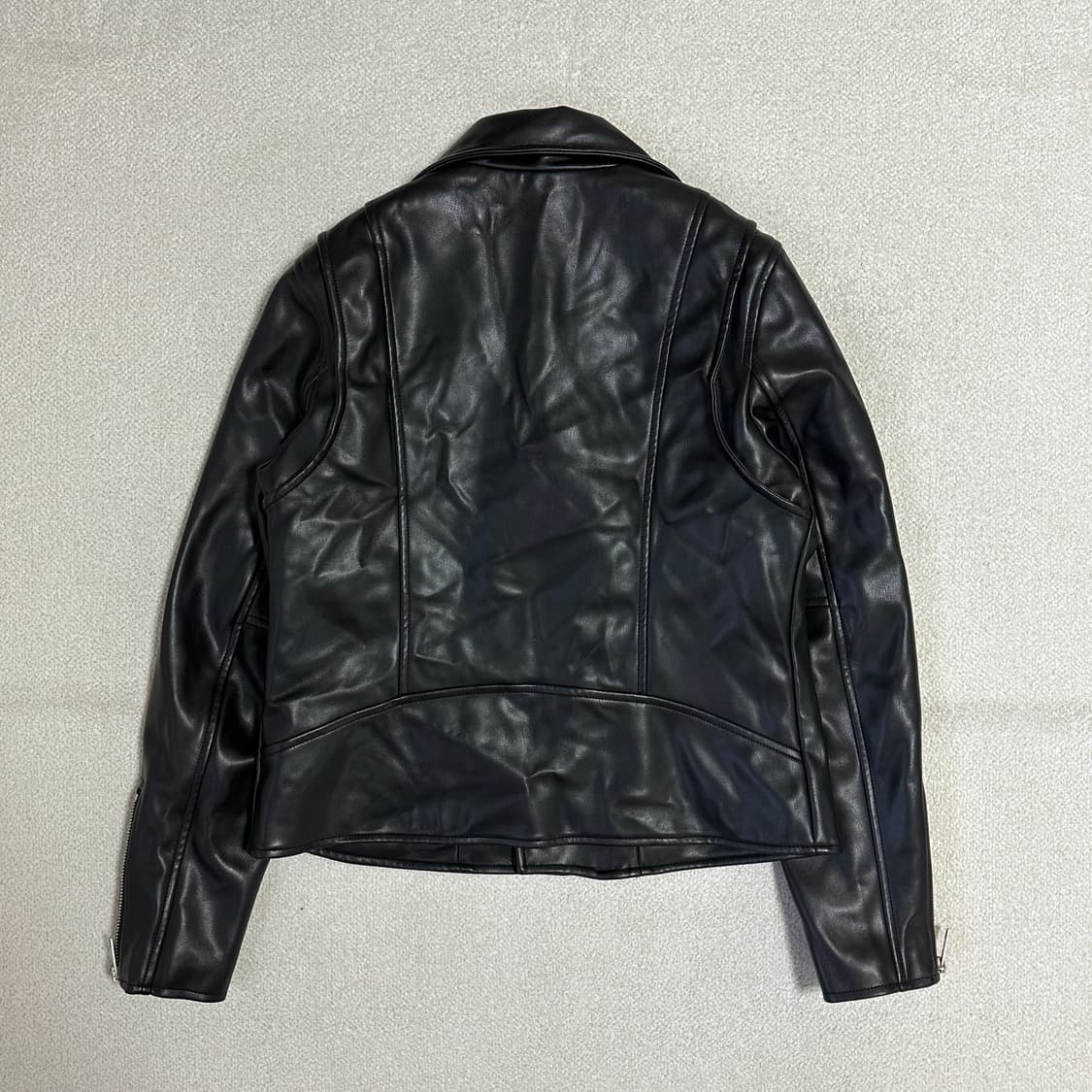 라퍼지 스토어 버핑 레더 라이더 자켓 상품이미지3