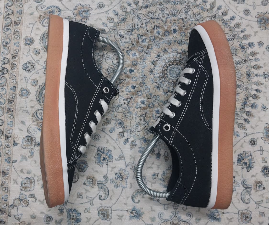 베어파우 블랙 캔버스 스니커즈 250mm 상품이미지6