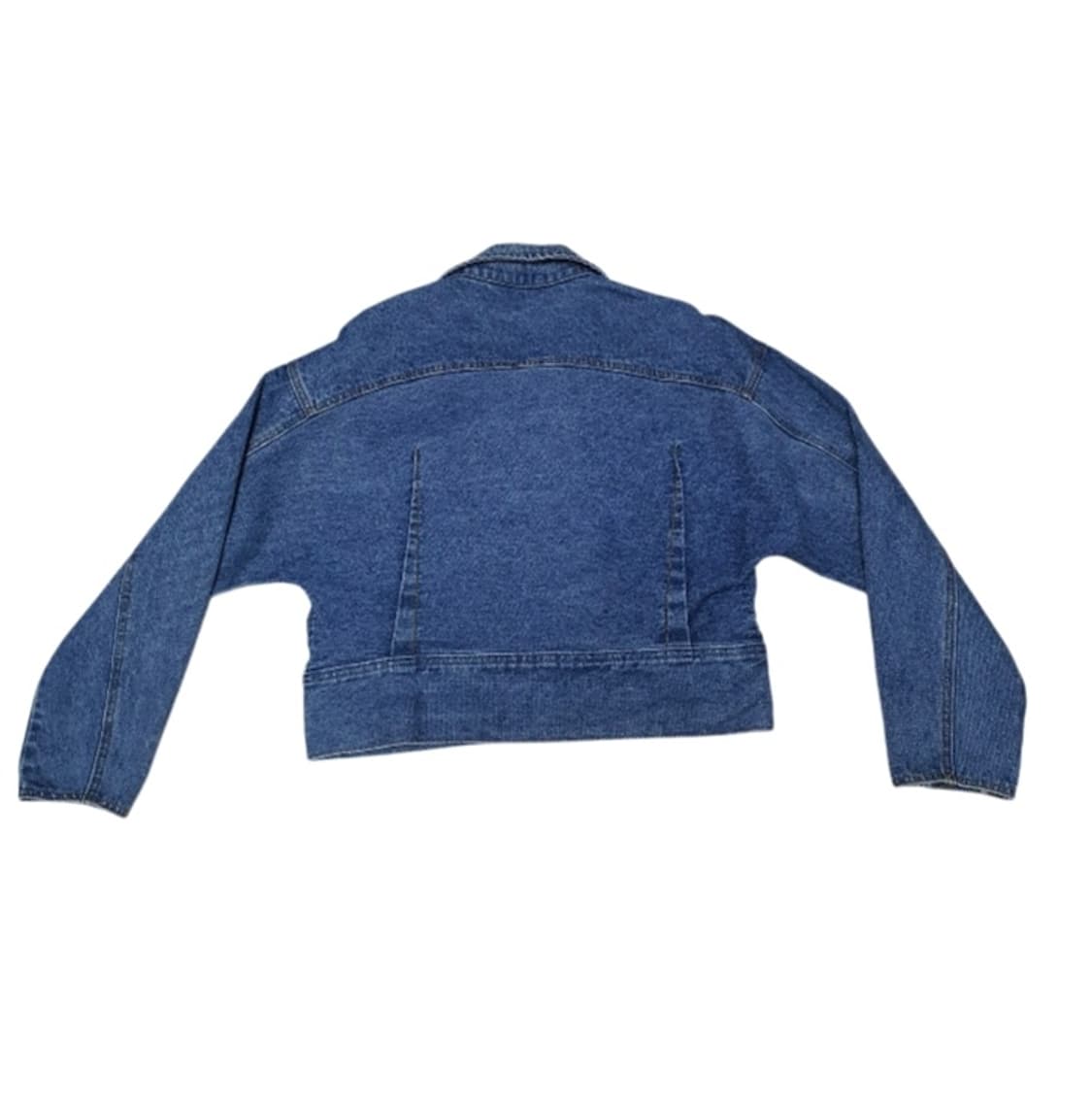 이엔씨 숏 크롭기장데님 청자켓 F s~m 상품이미지5