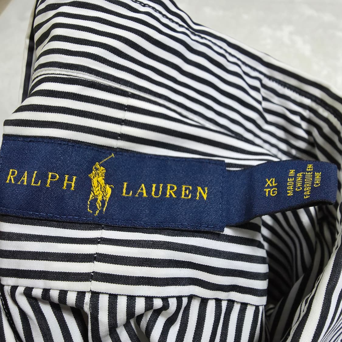 (XL)폴로 스트라이프 셔츠  상품이미지4