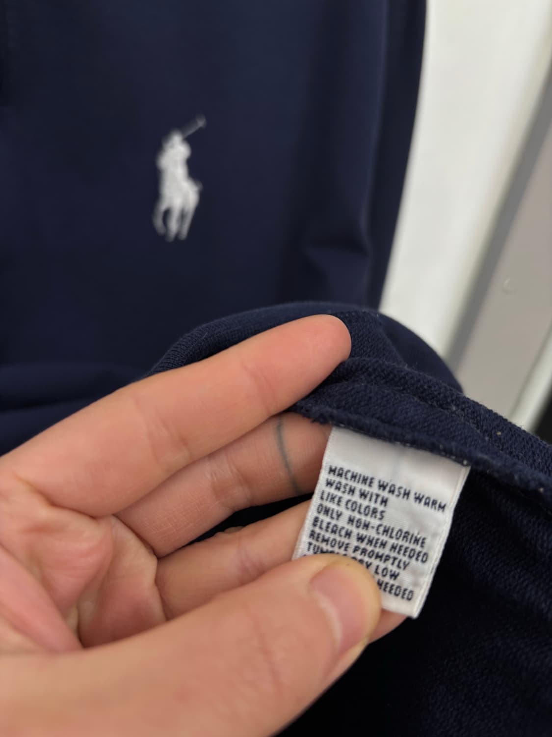 폴로랄프로렌 골프 울 니트 반집업 상품이미지6