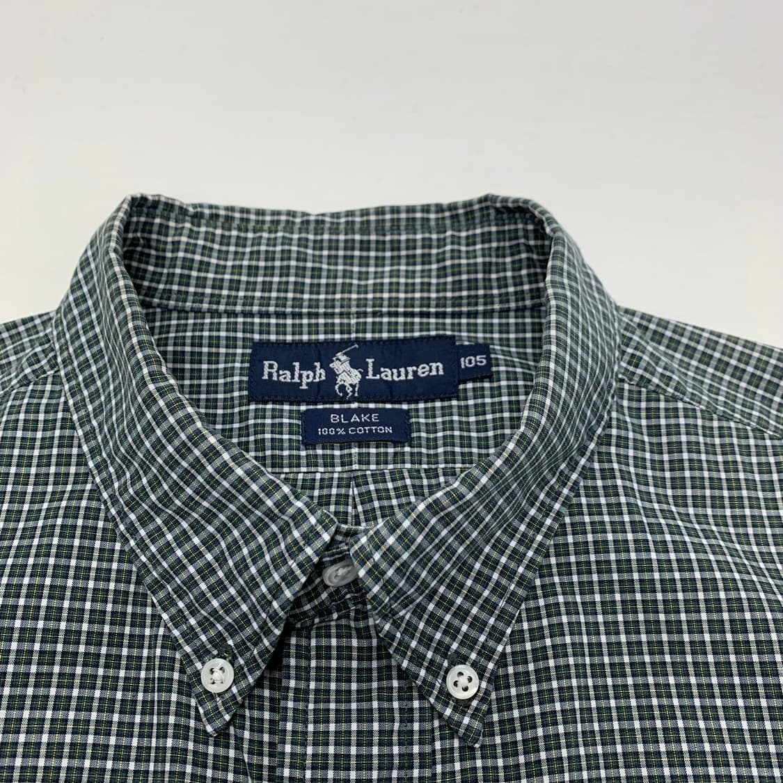 폴로랄프로렌 체크셔츠 반팔남방 (105) 상품이미지3