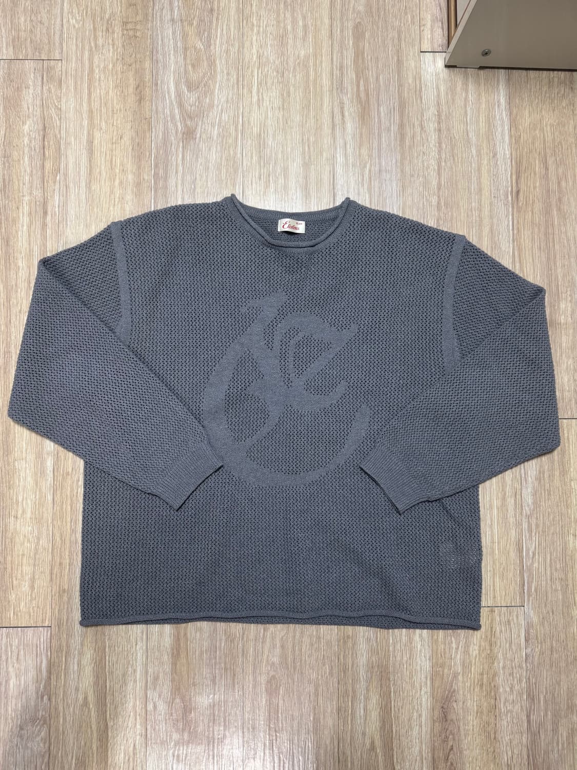 M) Etce 니트 CIRCLE LOGO KNIT (GRAY) 상품이미지3