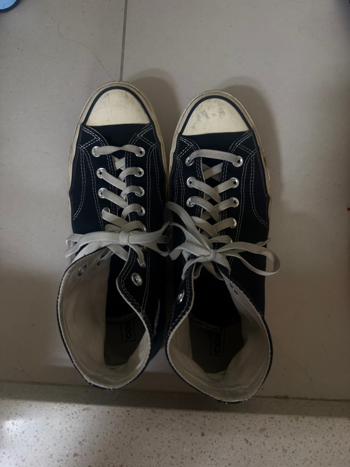 컨버스 척테일러 블랙 / 290 / 고무끈 상품이미지1