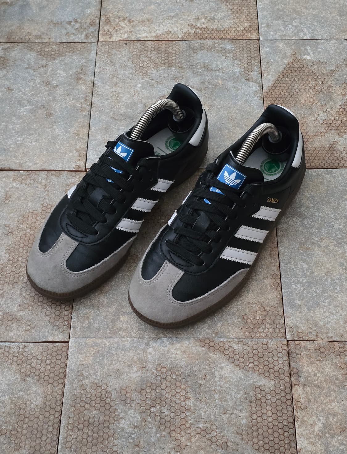 (230)아디다스 삼바 비건 블랙 화이트 상품이미지1