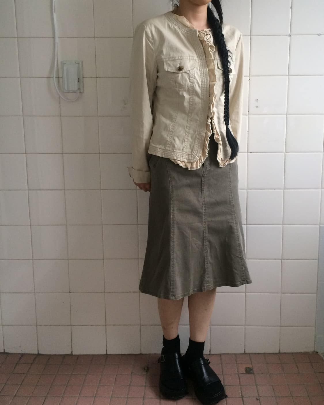 Line detail jacket 상품이미지7