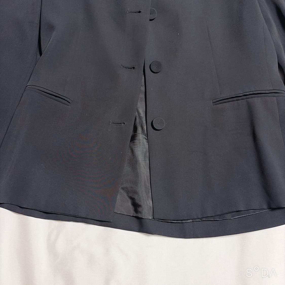 ORR 오르 블랙 스퀘어넥 자켓 S 상품이미지7