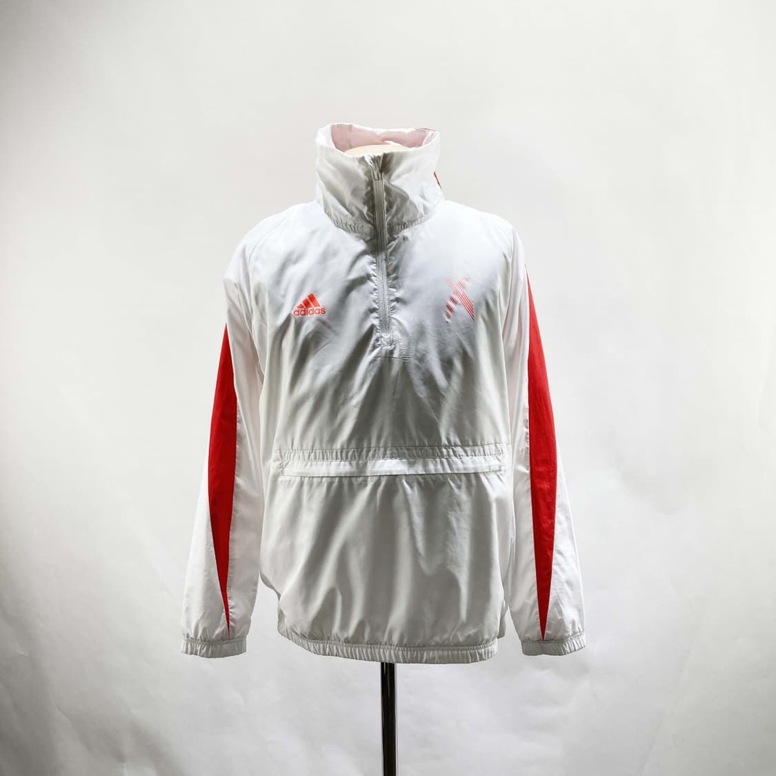 아디다스키즈 하프집업 트랙탑 아노락 160  상품이미지1