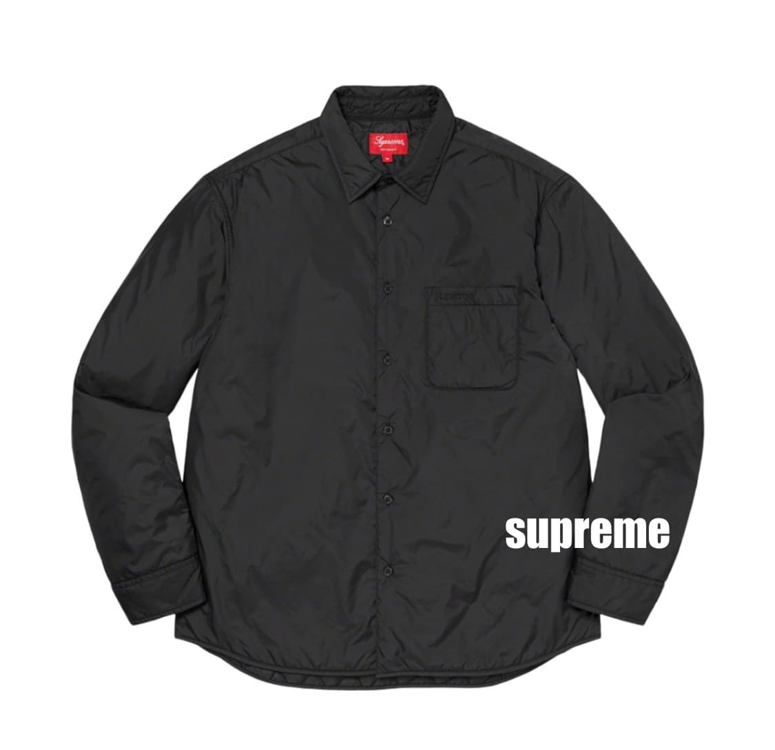 [XL] 슈프림 나일론 필드 셔츠 블랙 상품이미지1