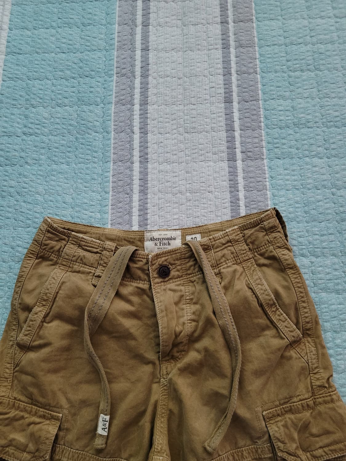 아베크롬비 Abercrombie 워크웨어 카고숏팬츠. 30사이즈 상품이미지2
