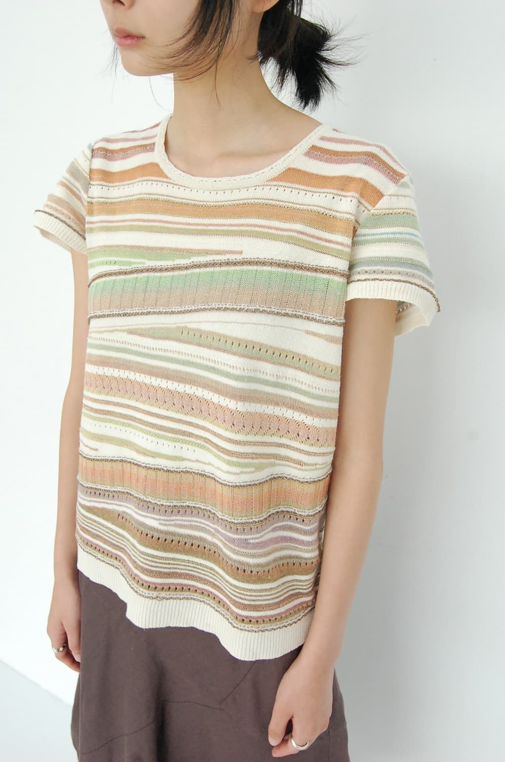 Masaki kyoko cotton knit 상품이미지3