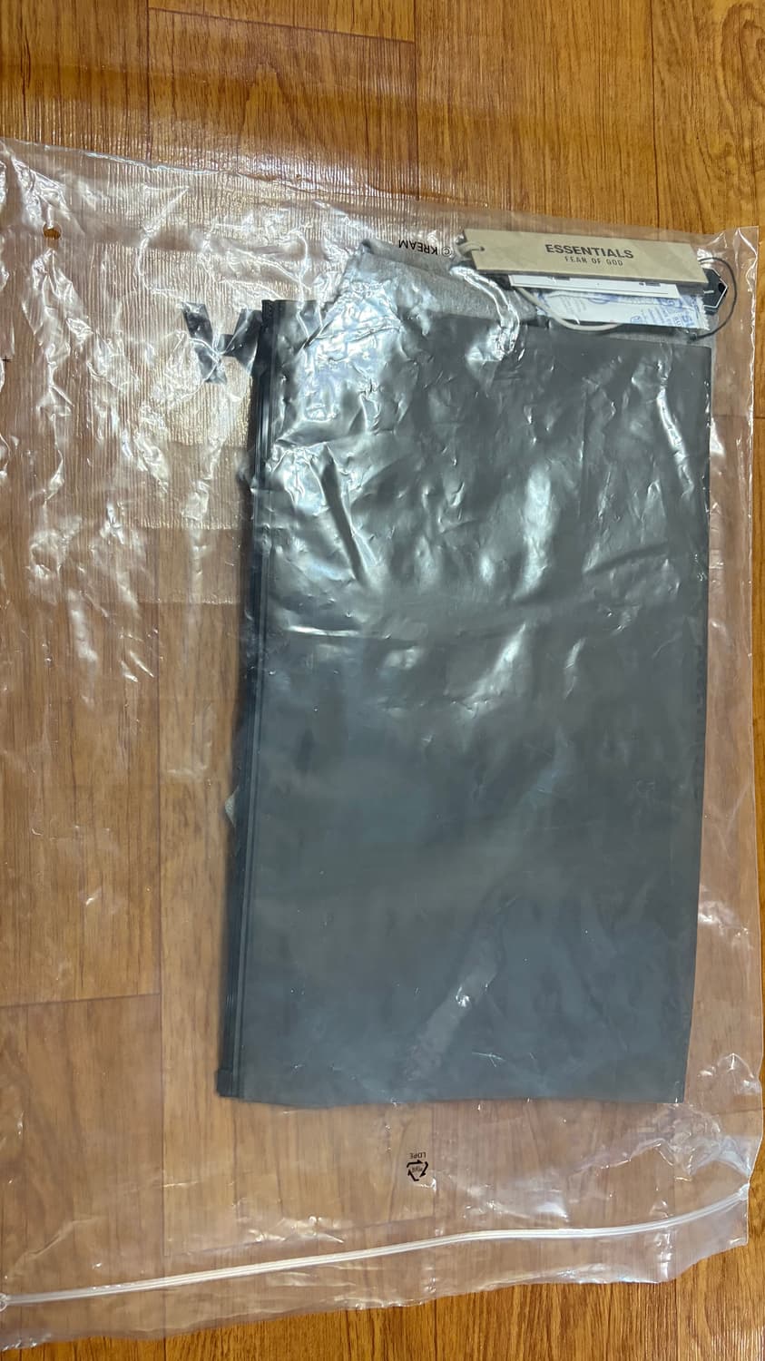 에센셜 저지 크루넥 티셔츠 다크 헤더 - 24FW L 상품이미지3