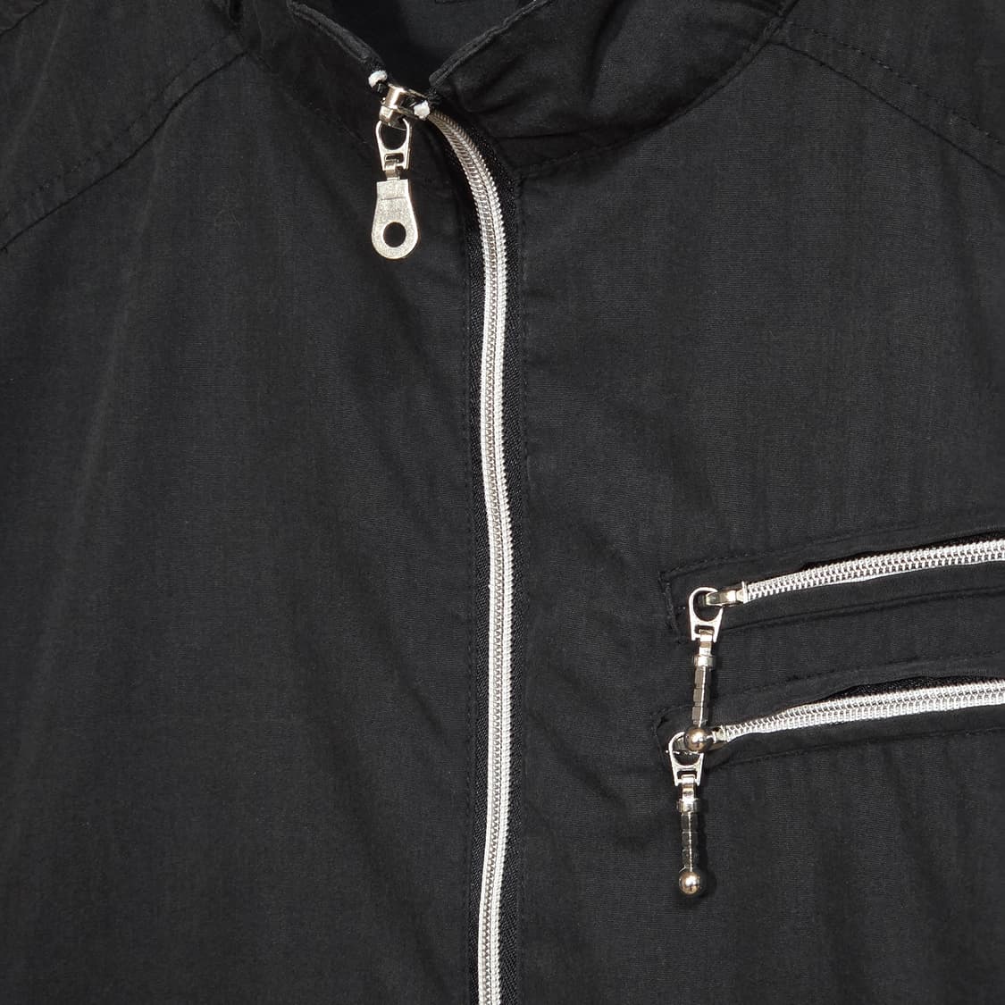 JPN 블랙 지퍼 포인트 펑크 락시크 집업 상품이미지3