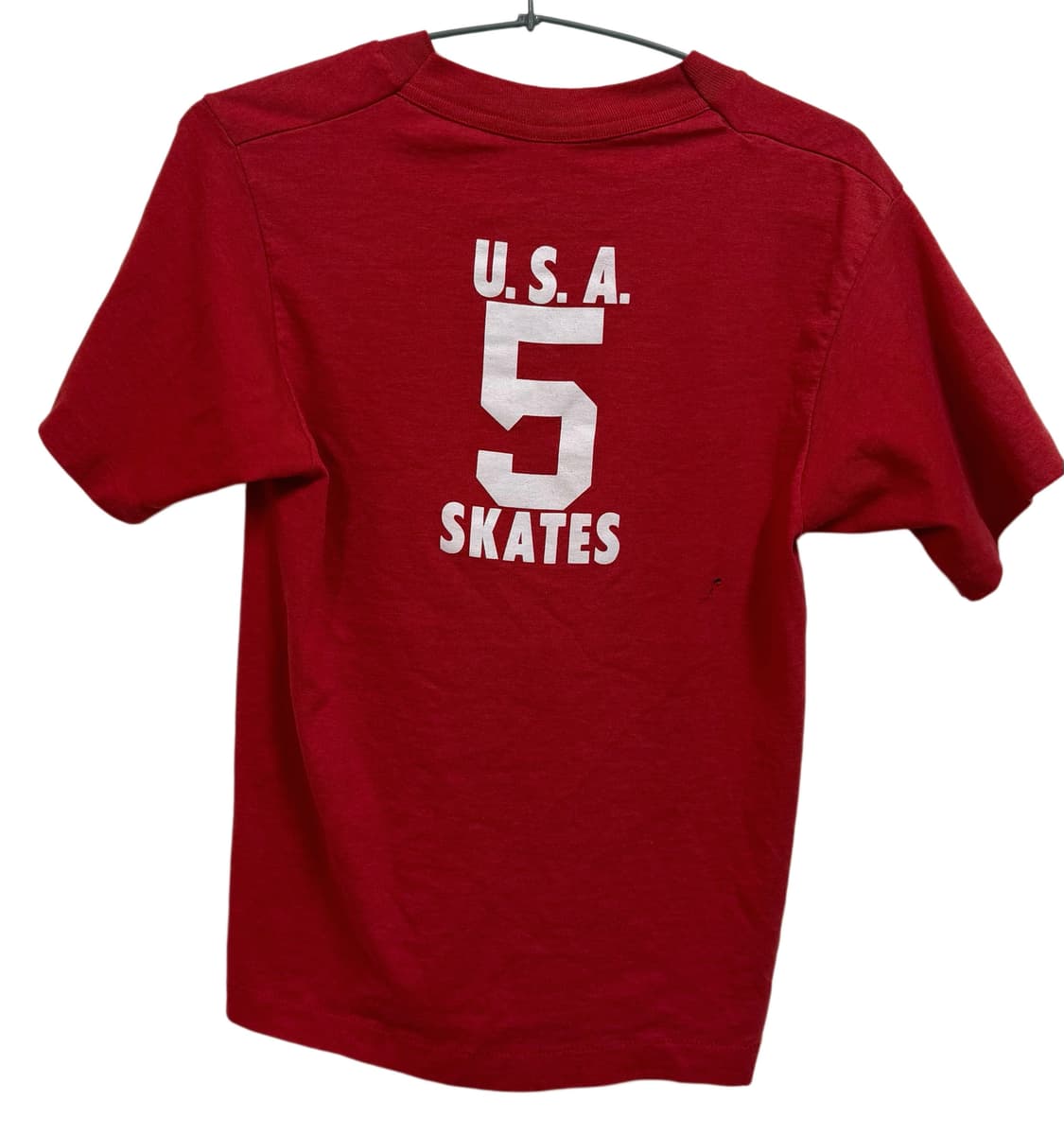 90s fruit of the loom usa 빈티지 레드 티셔츠 상품이미지3