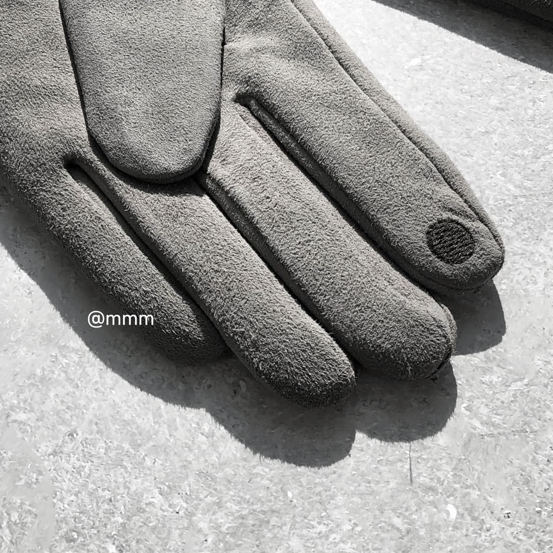 [Unisex] 스웨이드 가죽 장갑 스마트터치 상품이미지7