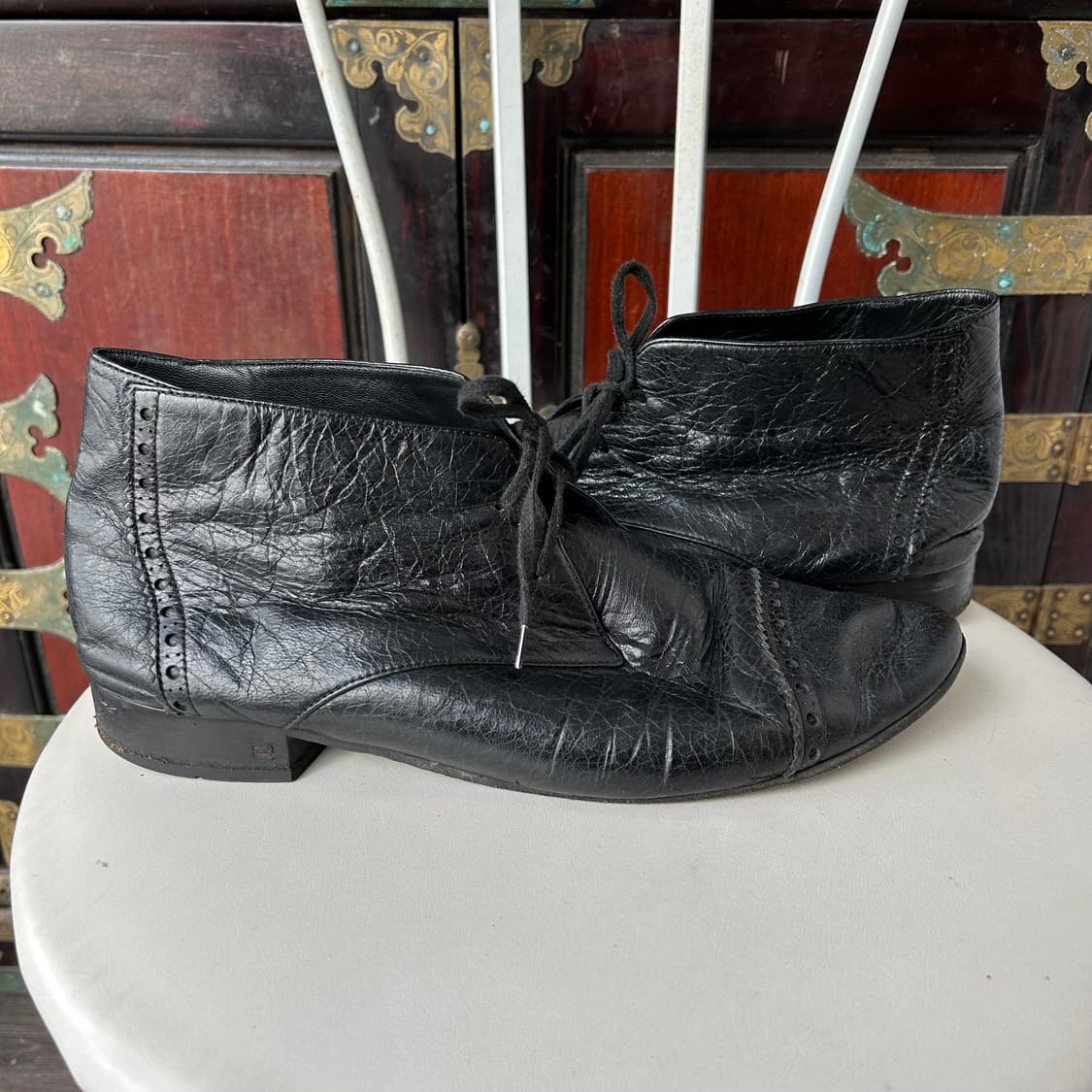 발렌시아가 레더 부츠 상품이미지2