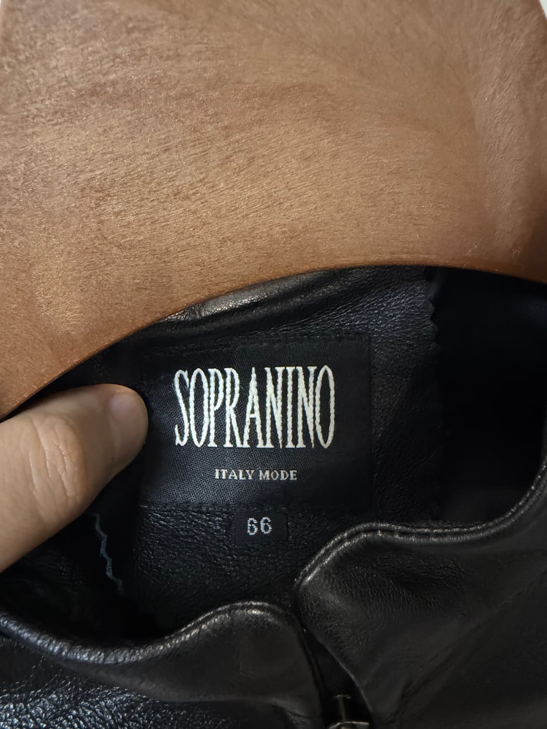 (66) SOPRANINO 소프라니노 여성 양가죽 싱글자켓 상품이미지5