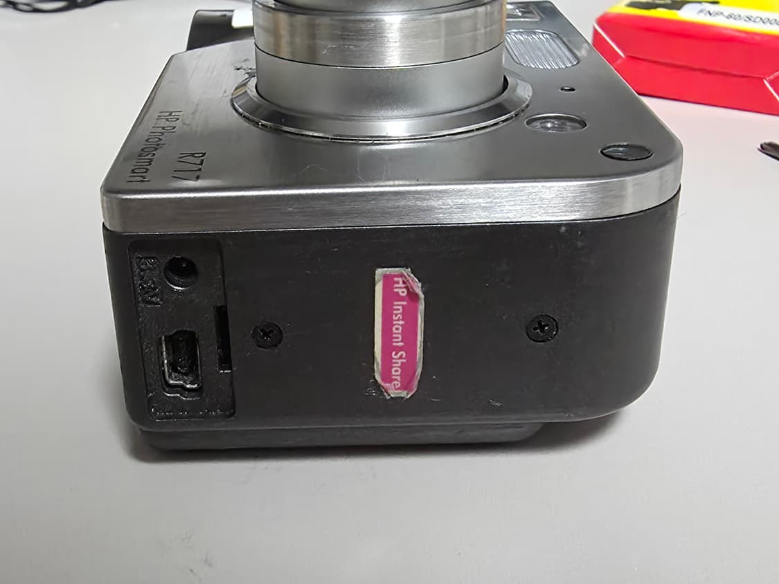 HP 포토스마트 R717 빈티지 디지털카메라 상품이미지4