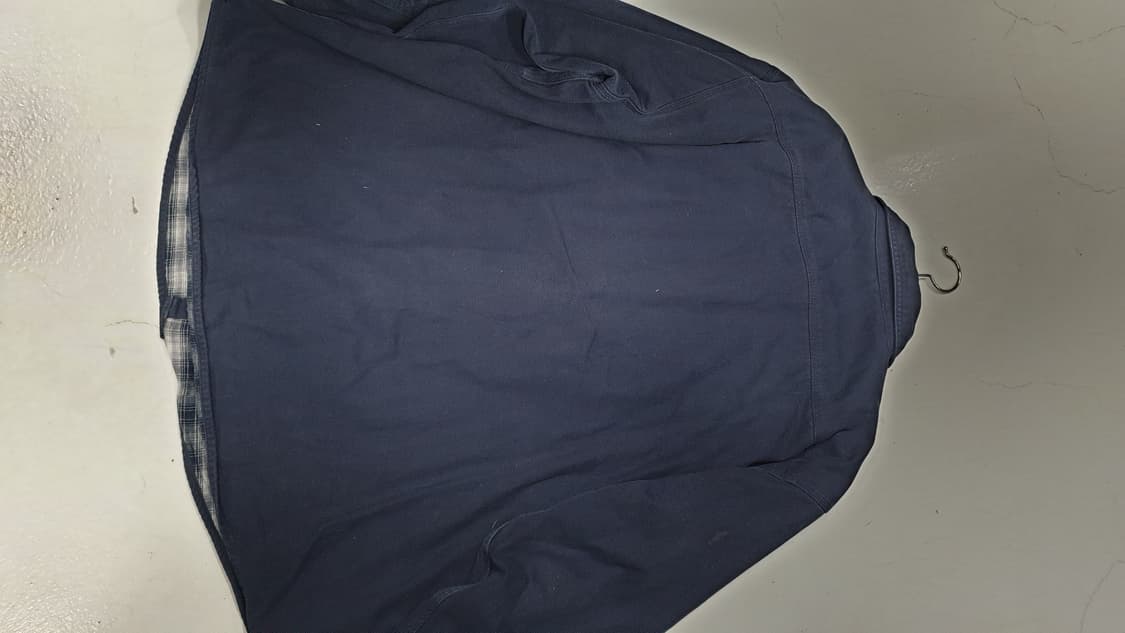 칼하트 네이비 워크셔츠 3XL 상품이미지2