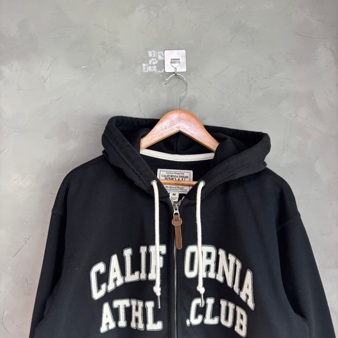 후아유 후드집업 블랙 상품이미지2