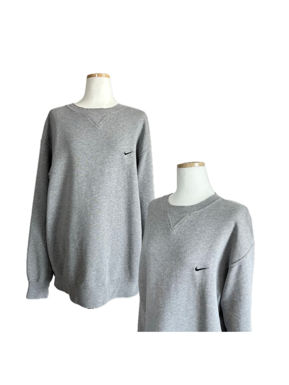 나이키 00's 스우시 스웻셔츠 맨투맨 그레이 상품이미지1