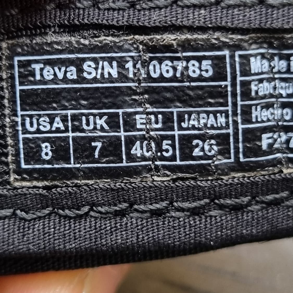 테바 남성 샌들 260 상품이미지6