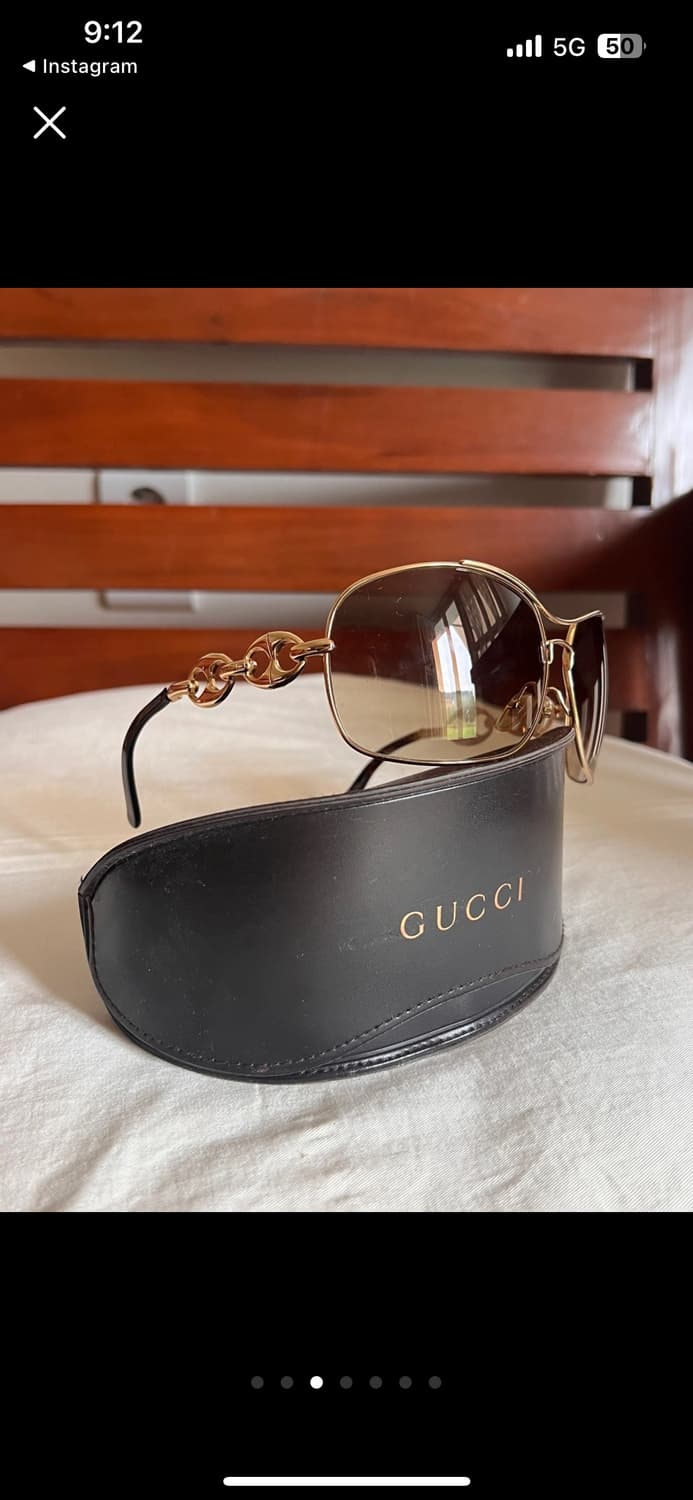 GUCCI sunglasses, Y2K 선글라스, 빈티지 선글라스 상품이미지3